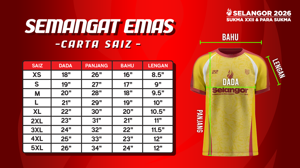 SUKMA - Semangat Emas