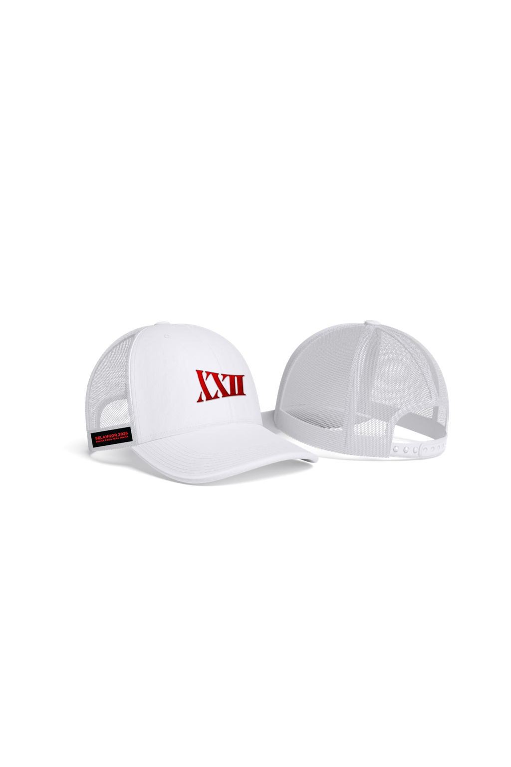 Trucker-Cap---XXII-(White)