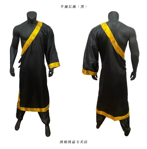 半袖长袍（黑）
