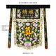 3x4尺祭旗（绣字，仙鹤，云朵，莲花，莲花，祭旗）