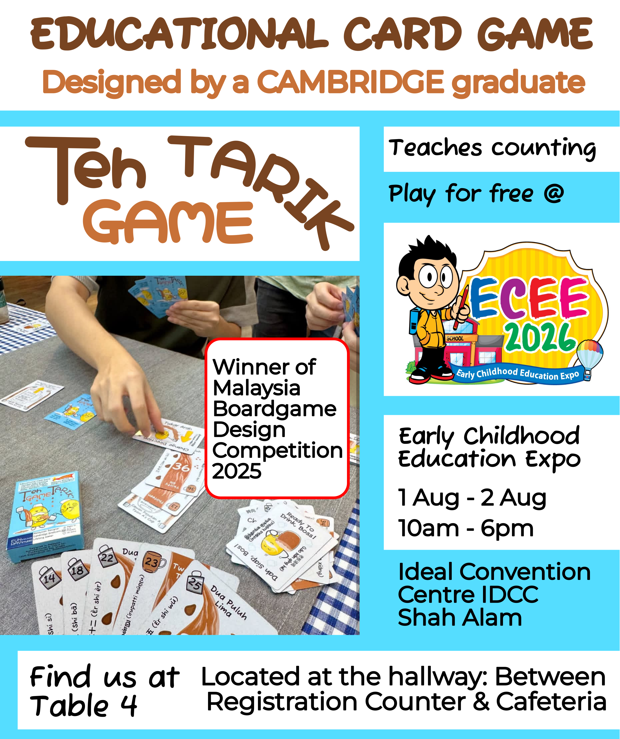 2026-Aug (1st-2nd) ECEE Early Childhood Education Expo 2026 IDCC Shah Alam