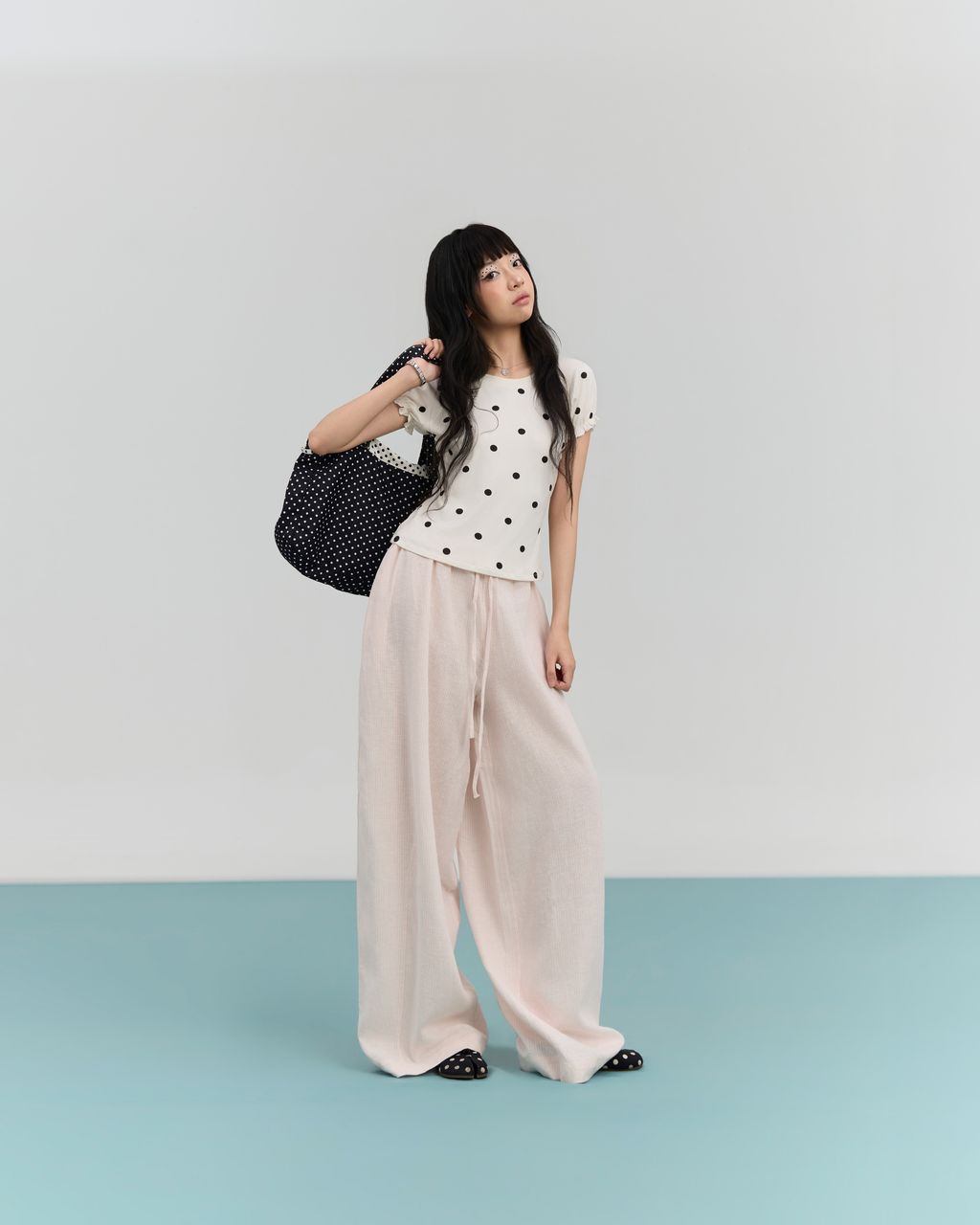 Ao-thun-cotton-cham-bi-co-tron-RUMI-TOP-TKP263-5