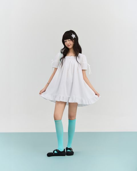 Ao-vay-babydoll-tay-bong-cuc-sao-TKA508-HOSHI-SHIRT-1
