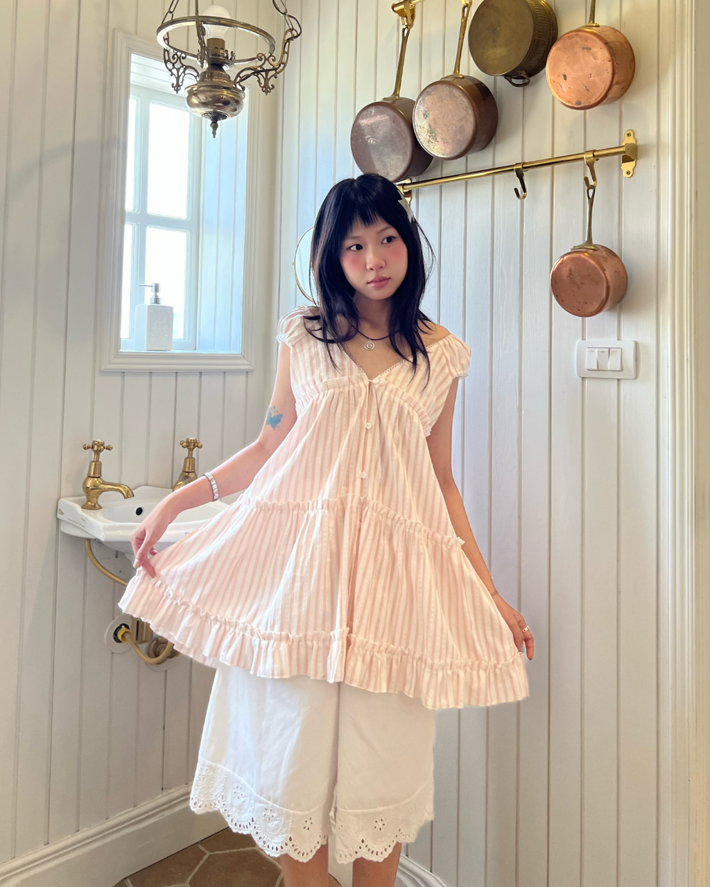 Ao-babydoll-vien-ren-ke-soc-cuc-hoa-TOTOMI-TKA507-3
