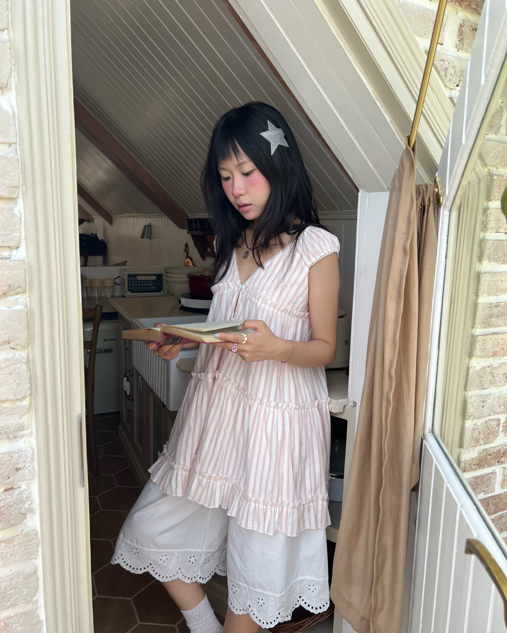 Ao-babydoll-vien-ren-ke-soc-cuc-hoa-TOTOMI-TKA507-2