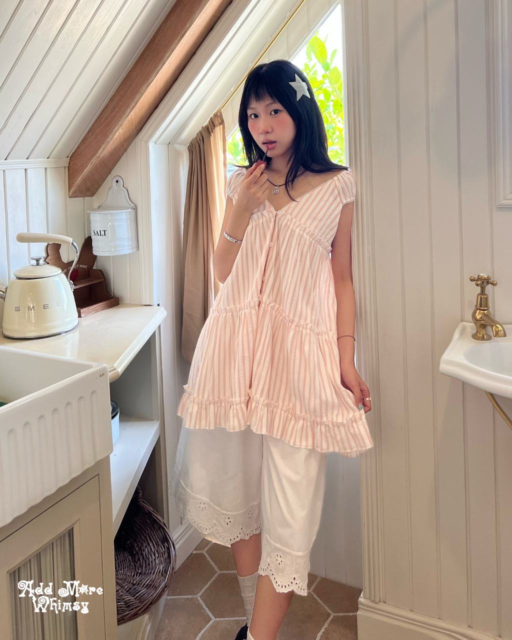 Ao-babydoll-vien-ren-ke-soc-cuc-hoa-TOTOMI-TKA507-4