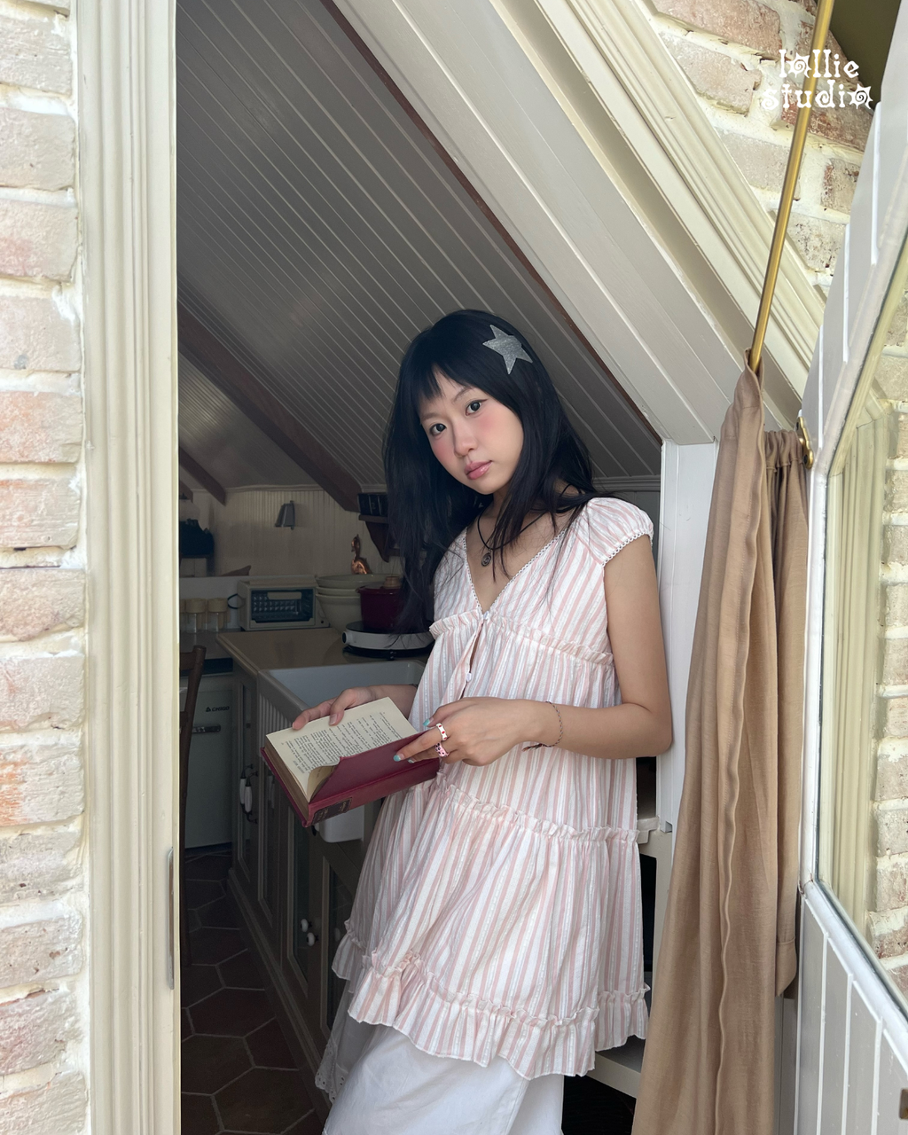 Ao-babydoll-vien-ren-ke-soc-cuc-hoa-TOTOMI-TKA507-11