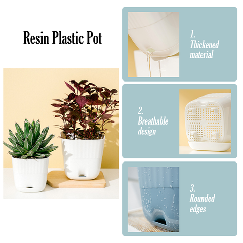 Resin Plastic Pot (5)