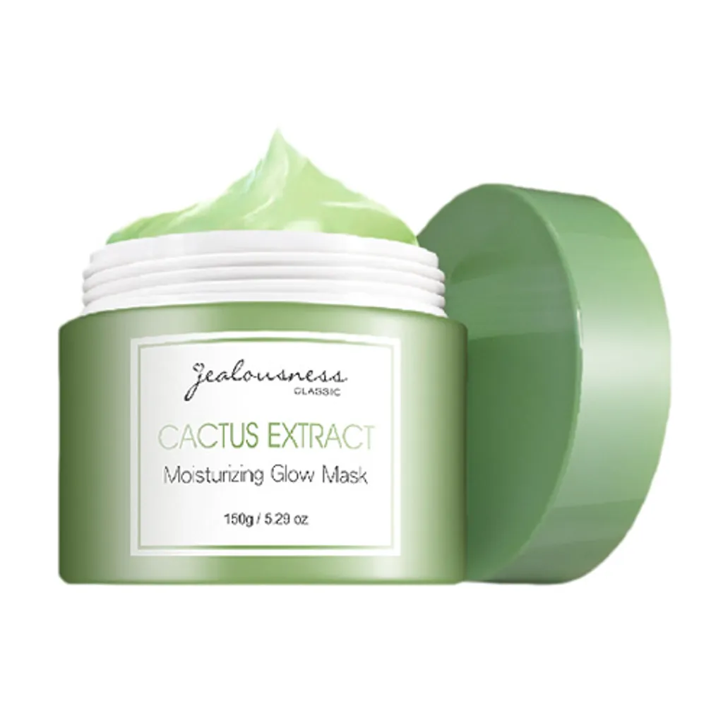 Jealousness Cactus Extract Moisturizing Glow Mask 150g 婕洛妮絲仙人掌保濕亮白面膜 Anesco