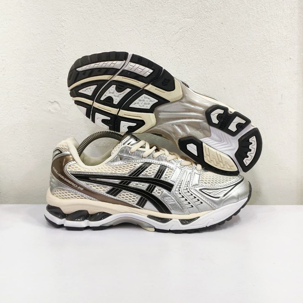 KAYANO 14 SILVER COKLAT