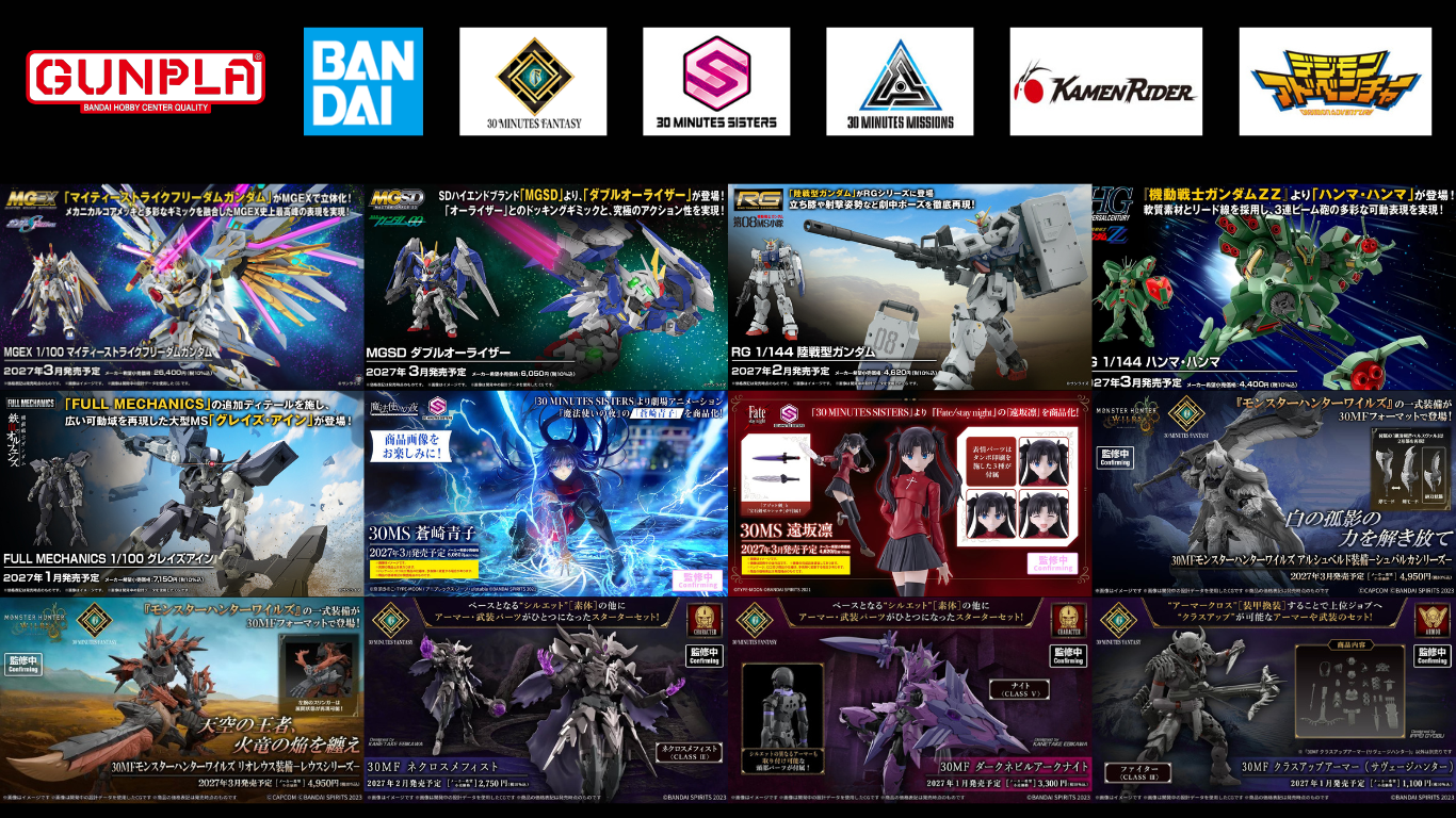 BANDAI PRE-ORDER | The Hobby Store Malaysia (Unity Studio)