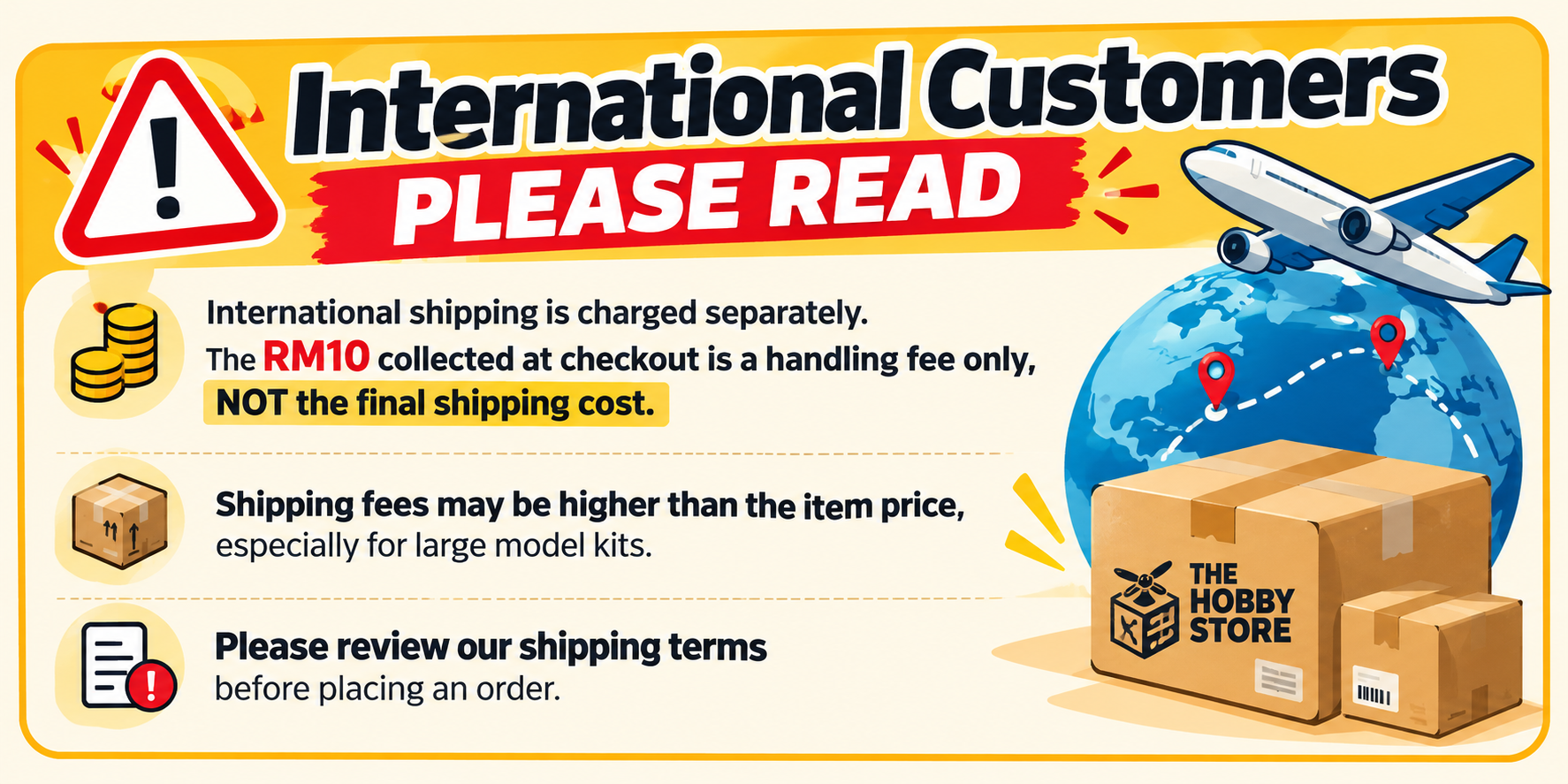 International Shipping Notice