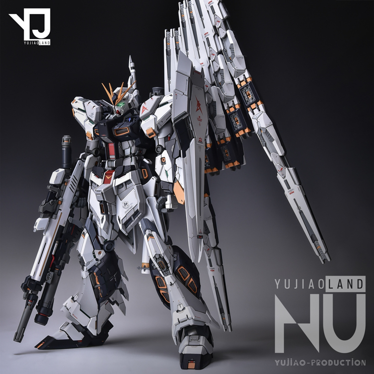 Side3 Metal Detail Up Parts For 1/100 MG RX-93 V Gundam Ver.Ka Model – Blue
