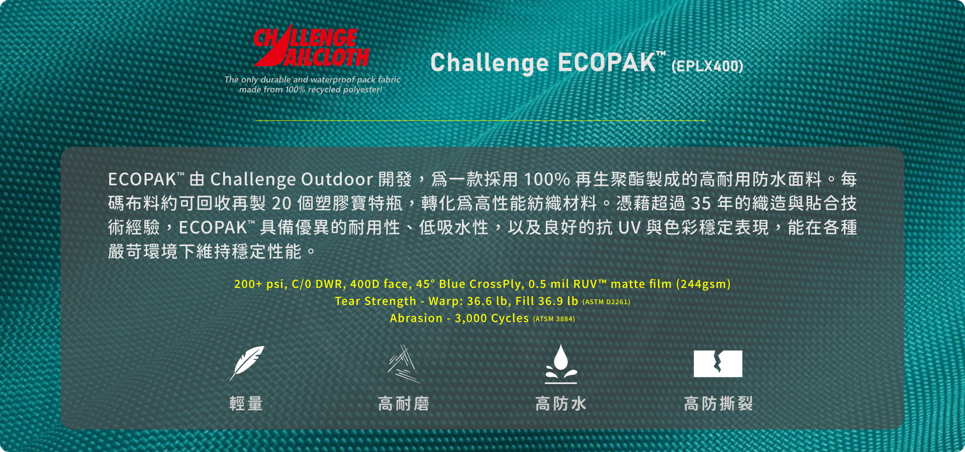 challenge ecopak eplx400