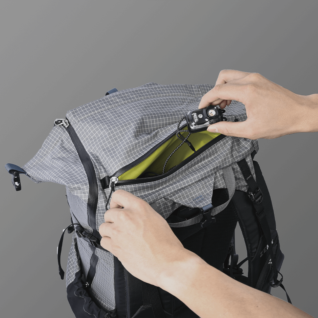 35,45L トップポケット