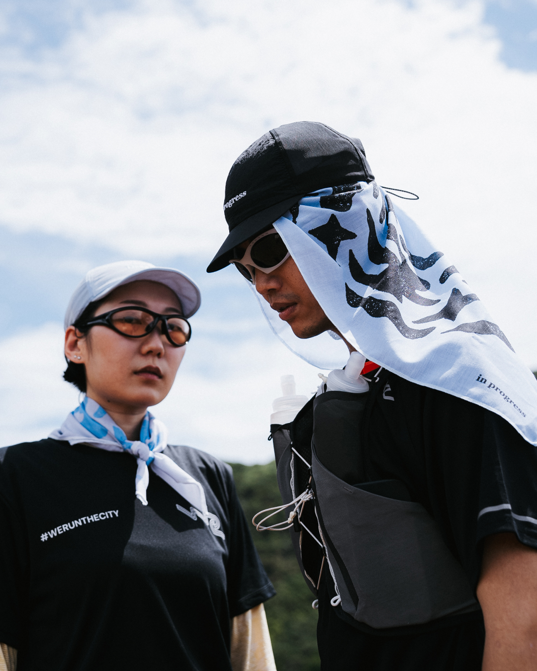 Trail Bandana - Blue_1