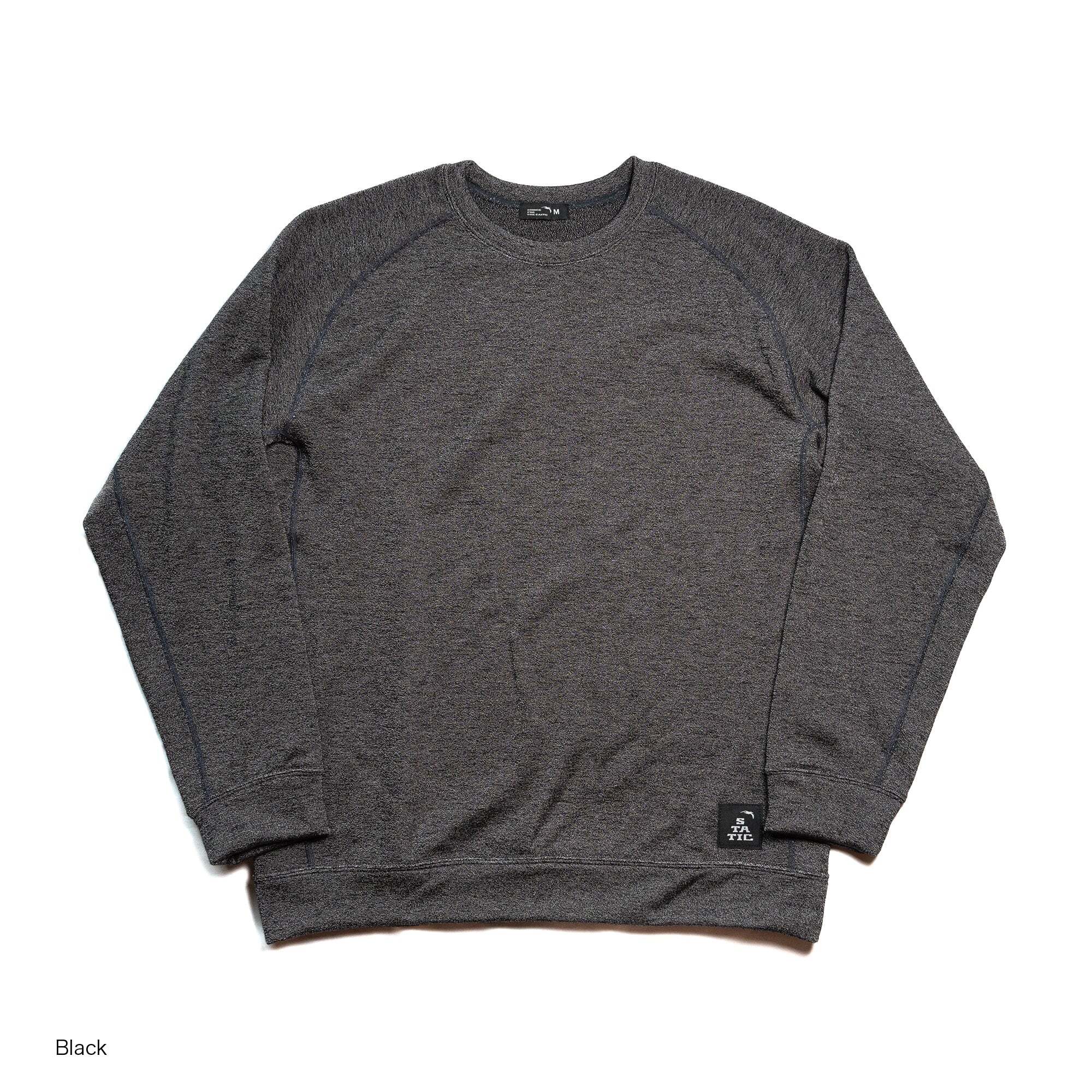 static-arousal-relax-crew-black