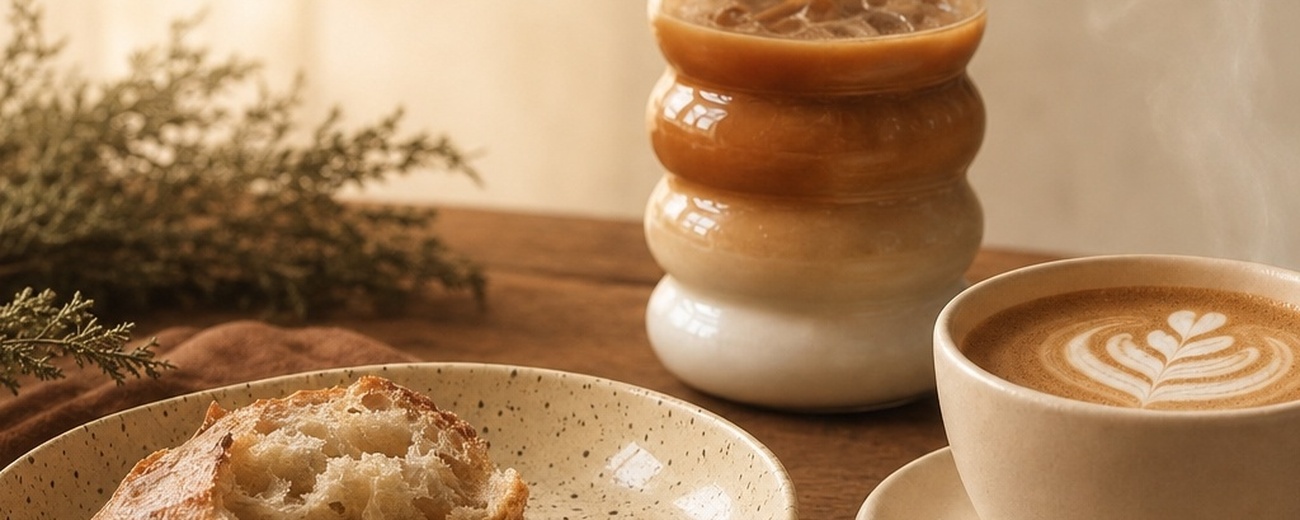 奶油白 × 暖栗棕手作系 | 明亮早午餐 Bright Brunch
