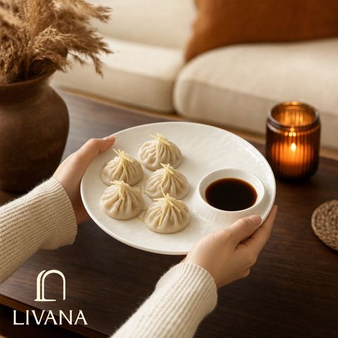 LIVANA_流砂餃子盤_02_客廳情境