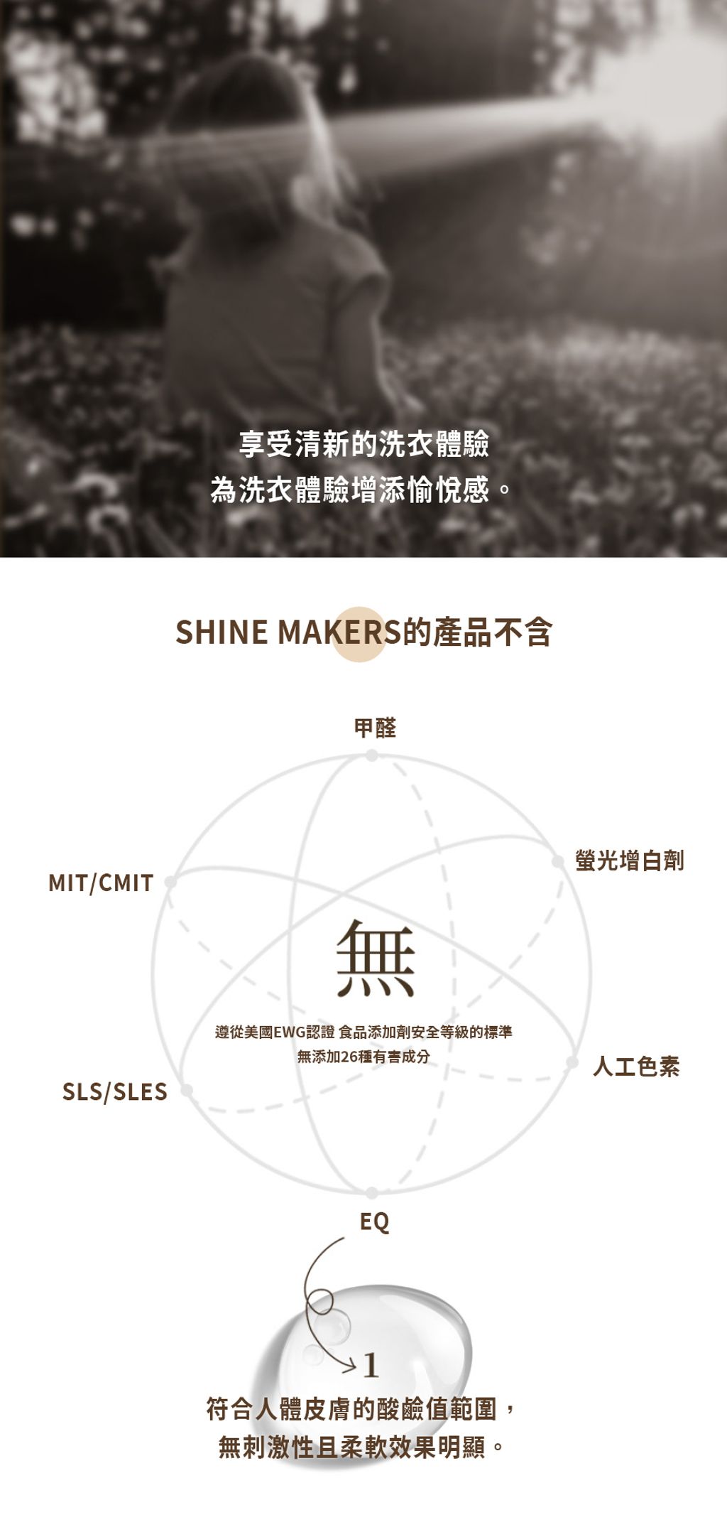 韓國 SHINE MAKERS｜純凈棉花香柔軟精補充包1.5L_官網上架長條圖3