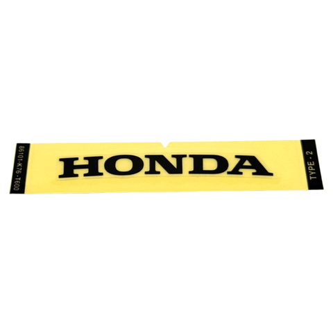 86101-K76-T60ZA前胸蓋HONDA貼紙-黑字