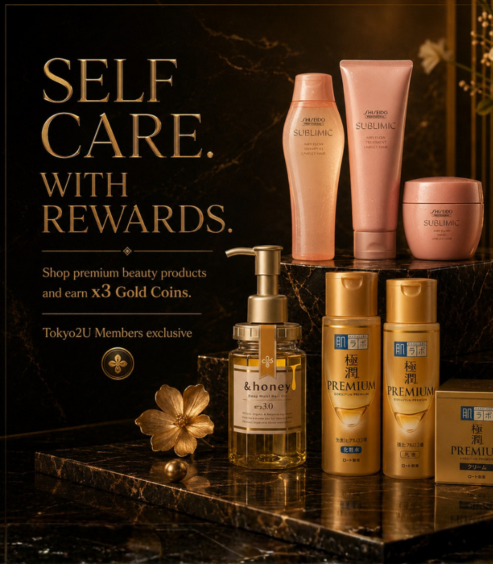 Self care should feel rewarding. | Tokyo2U