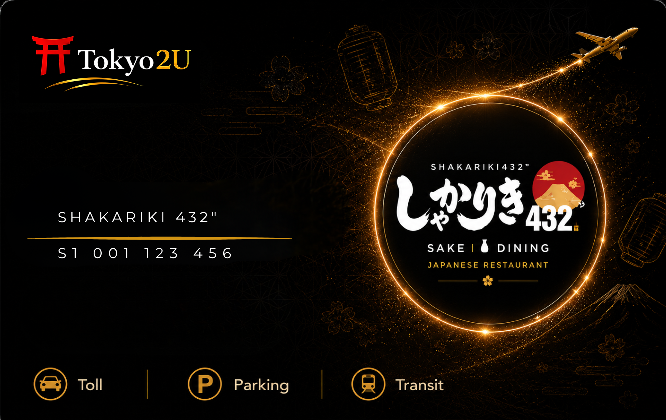 Tokyo2U Card Front