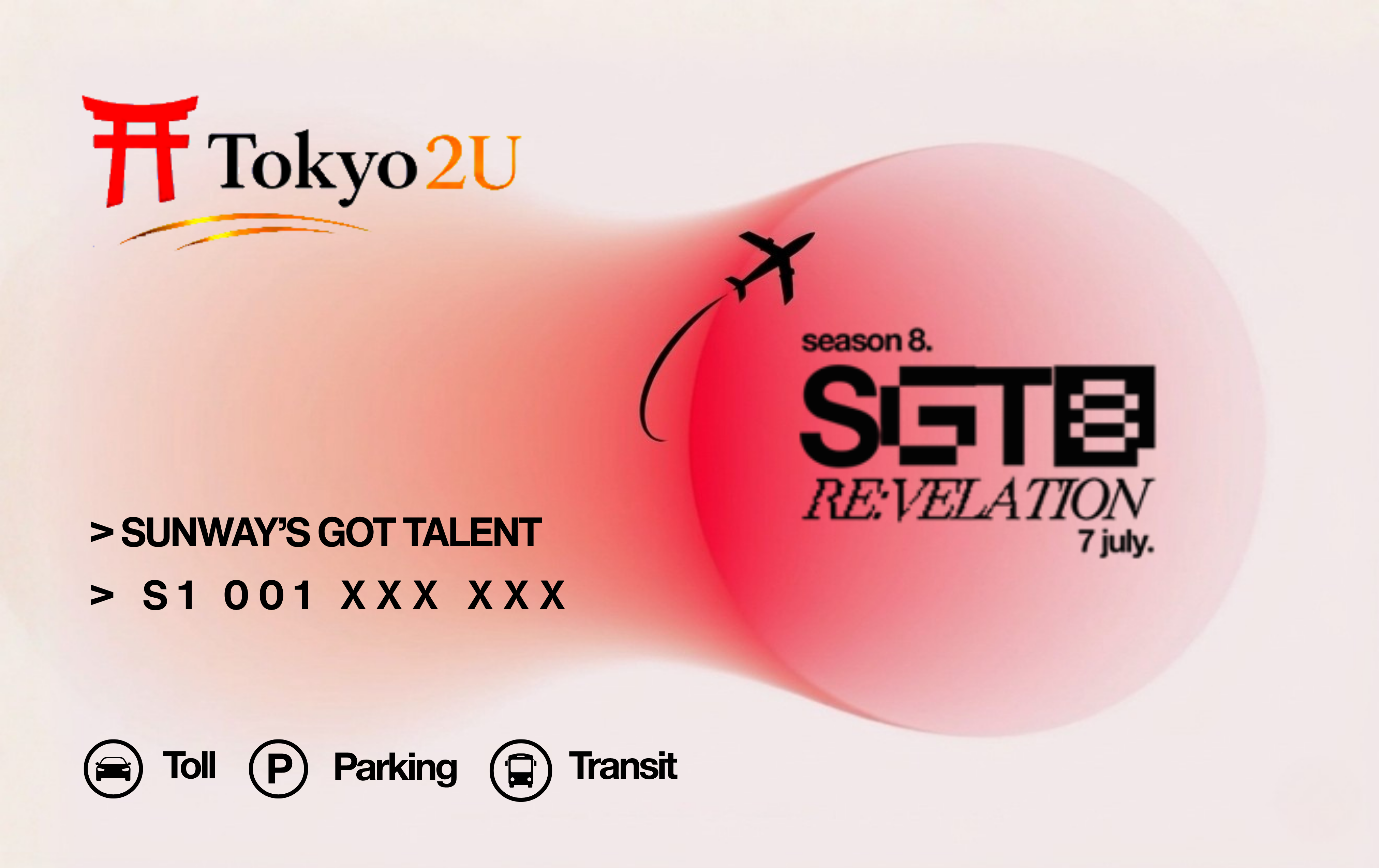 Tokyo2U Card Front