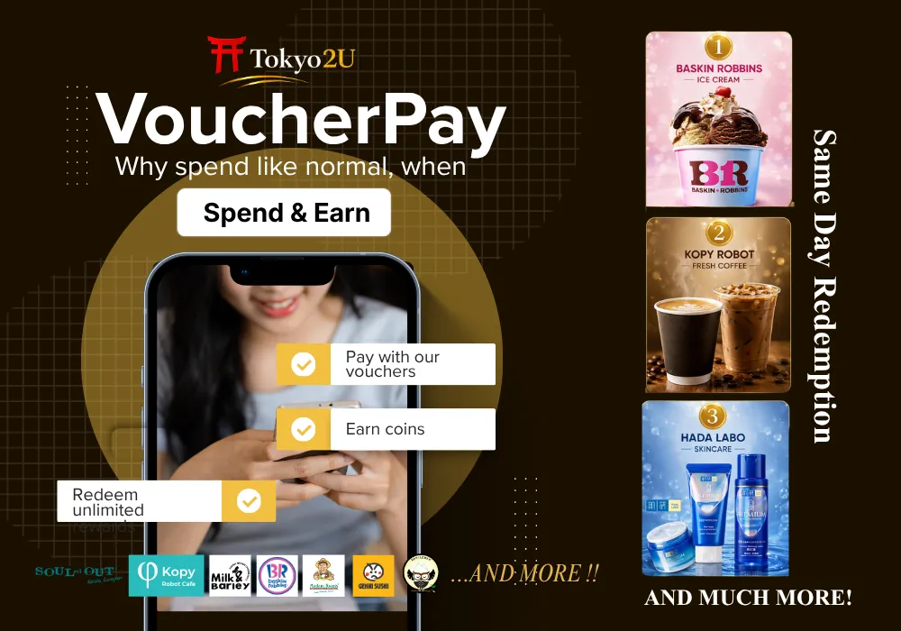 Use VoucherPay  | Tokyo2U