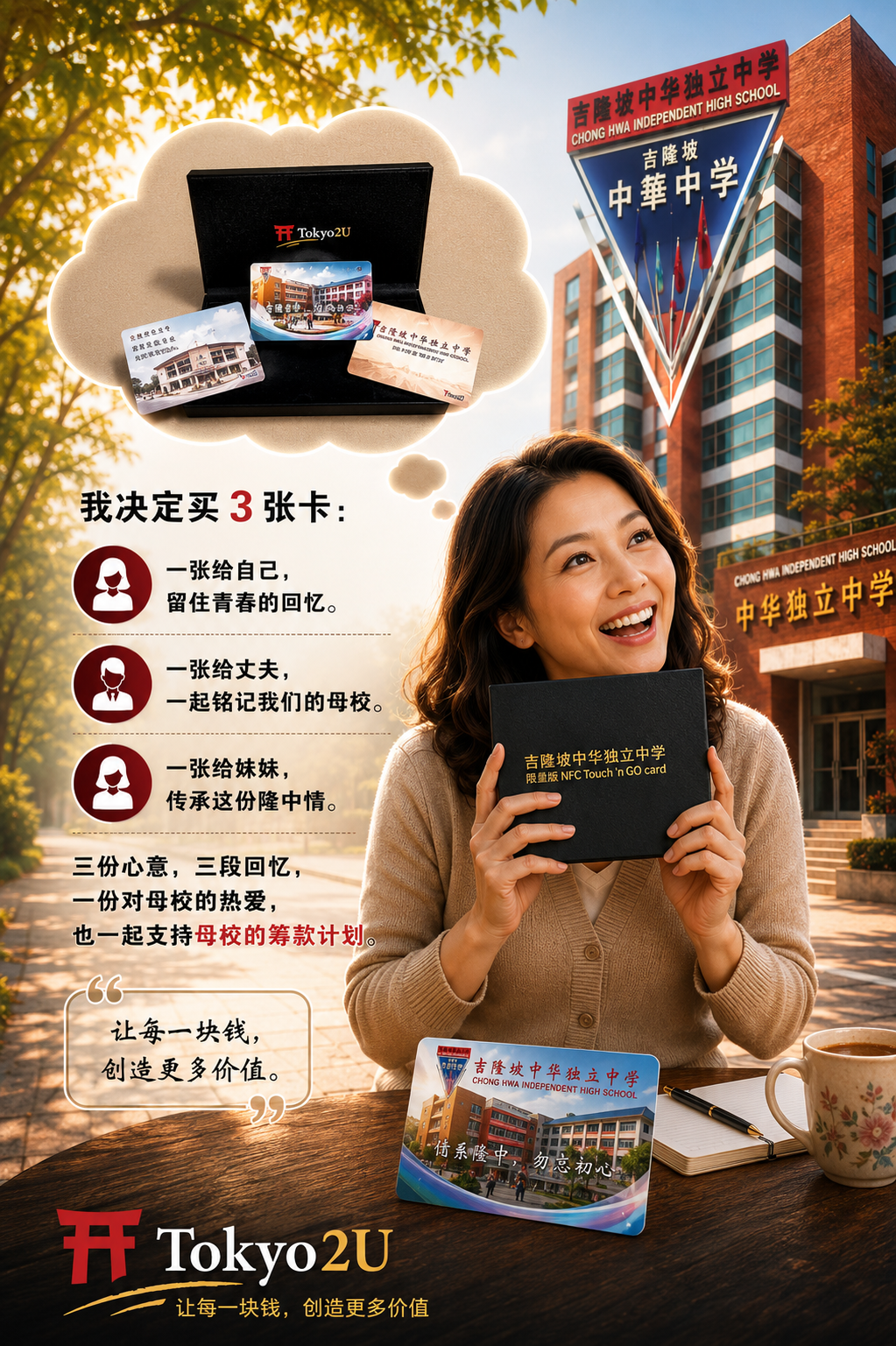 隆中华纪念卡与 Tokyo2U
