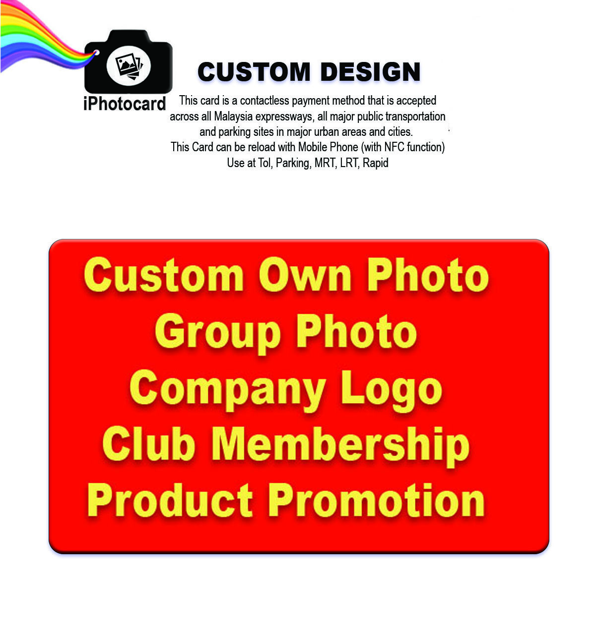 CUSTOM PRINT OWN PHOTO new