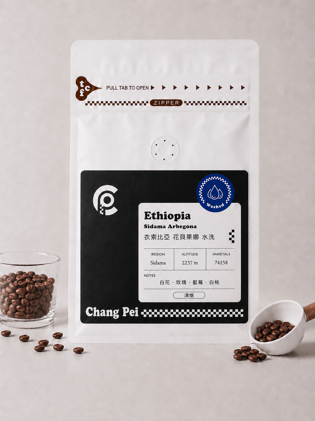 衣索比亞花貝果娜水洗