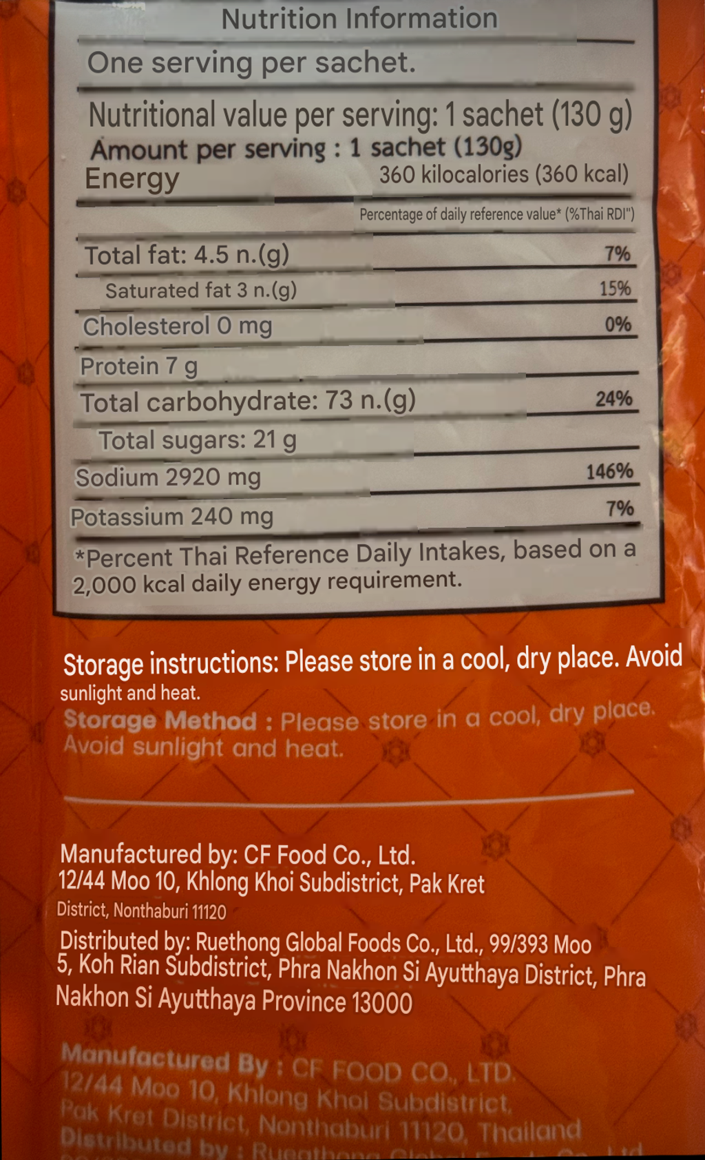 nutrition