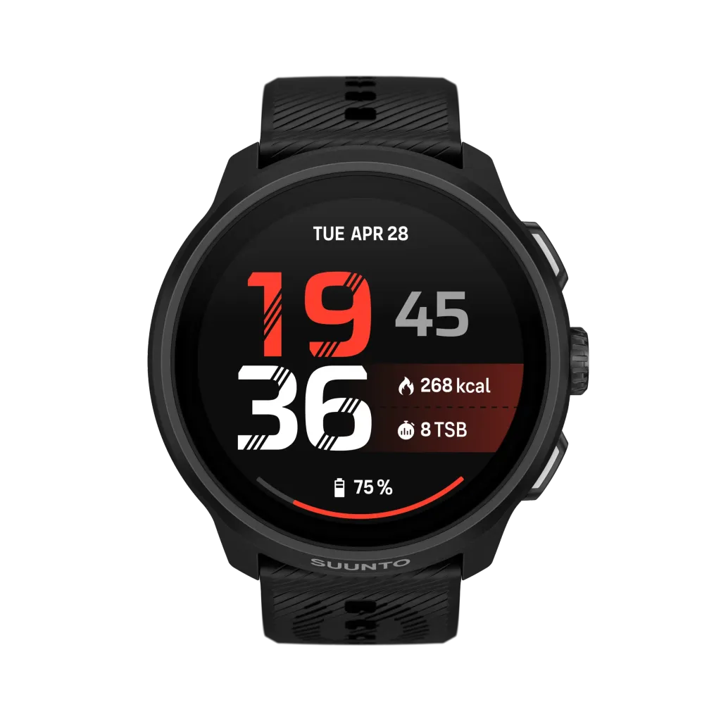 Suunto_Run_2-All_Black-ATH_6-Front_view-Black-Main_watchface_All_Black