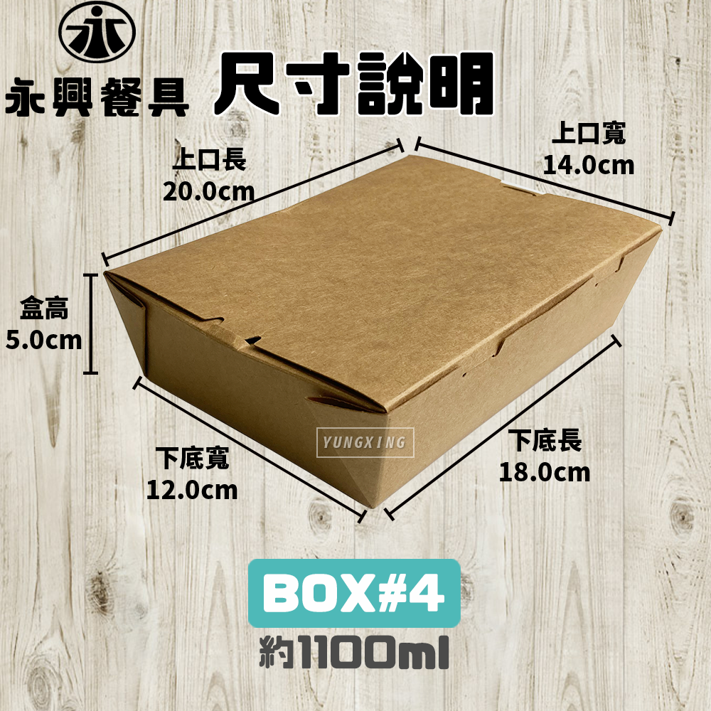 尺寸說明 BOX4