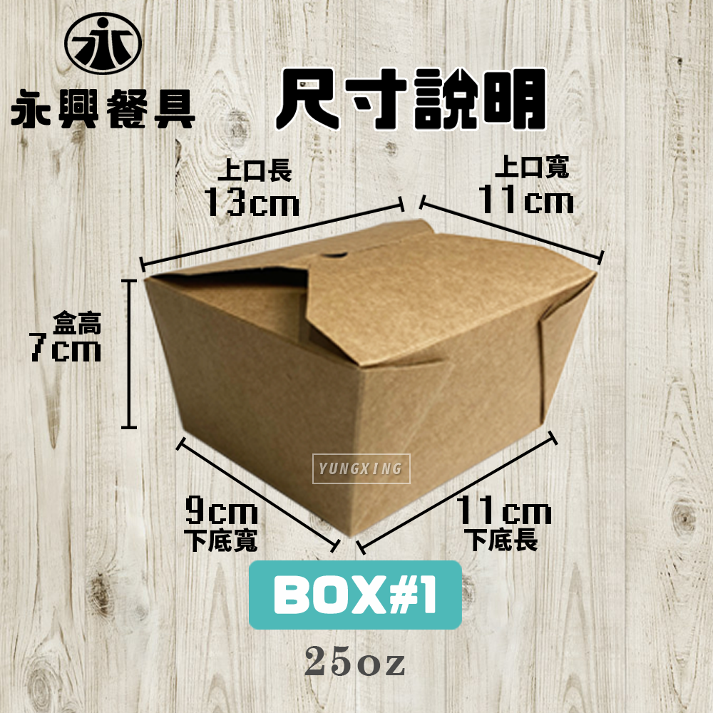 尺寸說明 BOX1