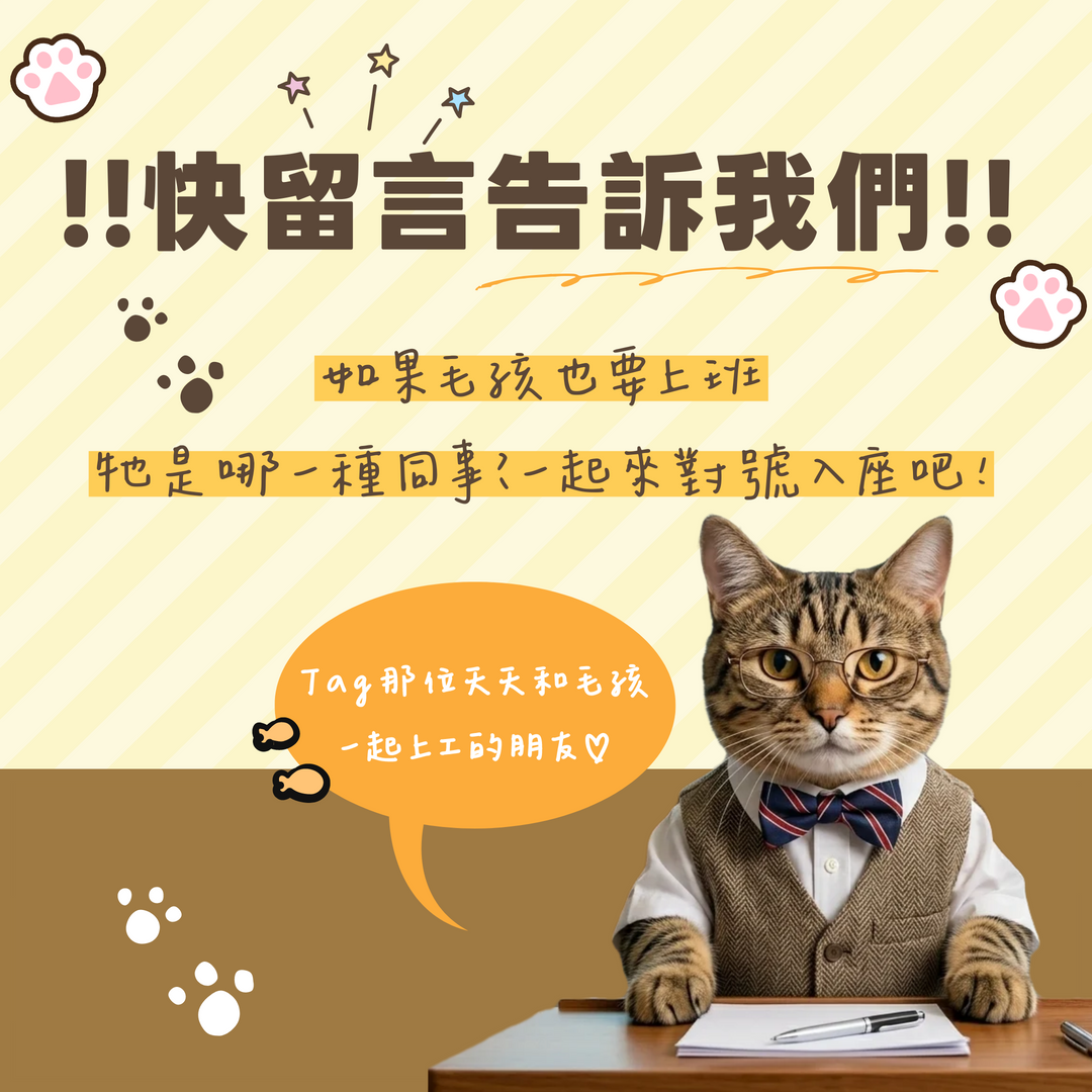 汪喵森活毛孩同事大集合