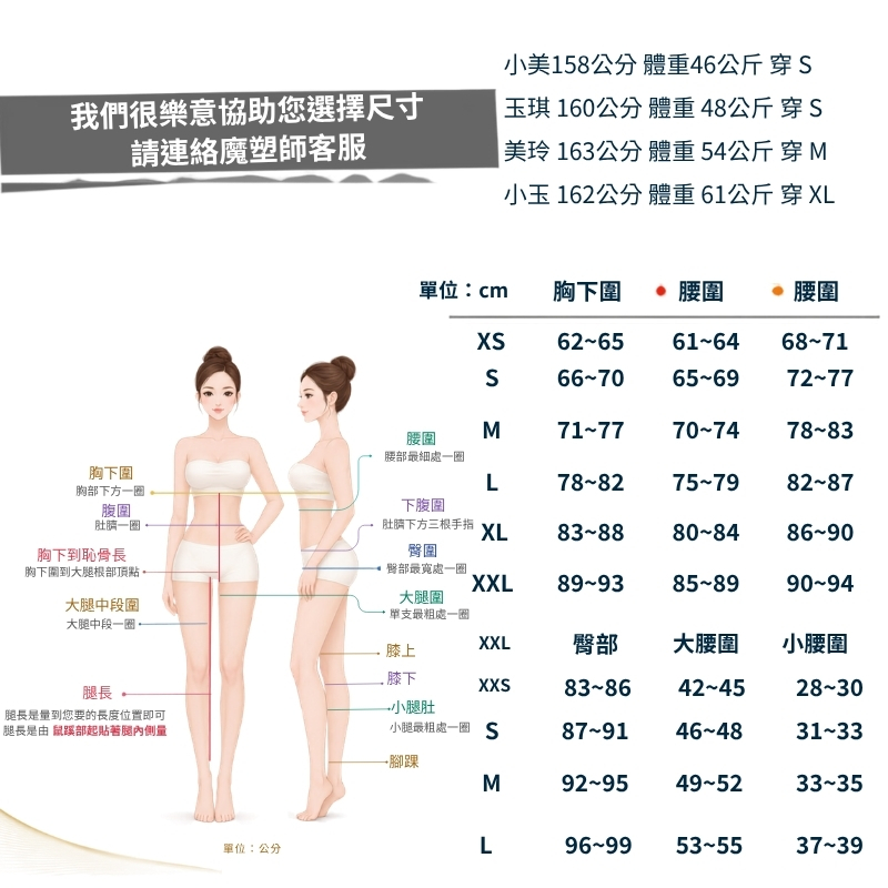 產品內頁尺寸