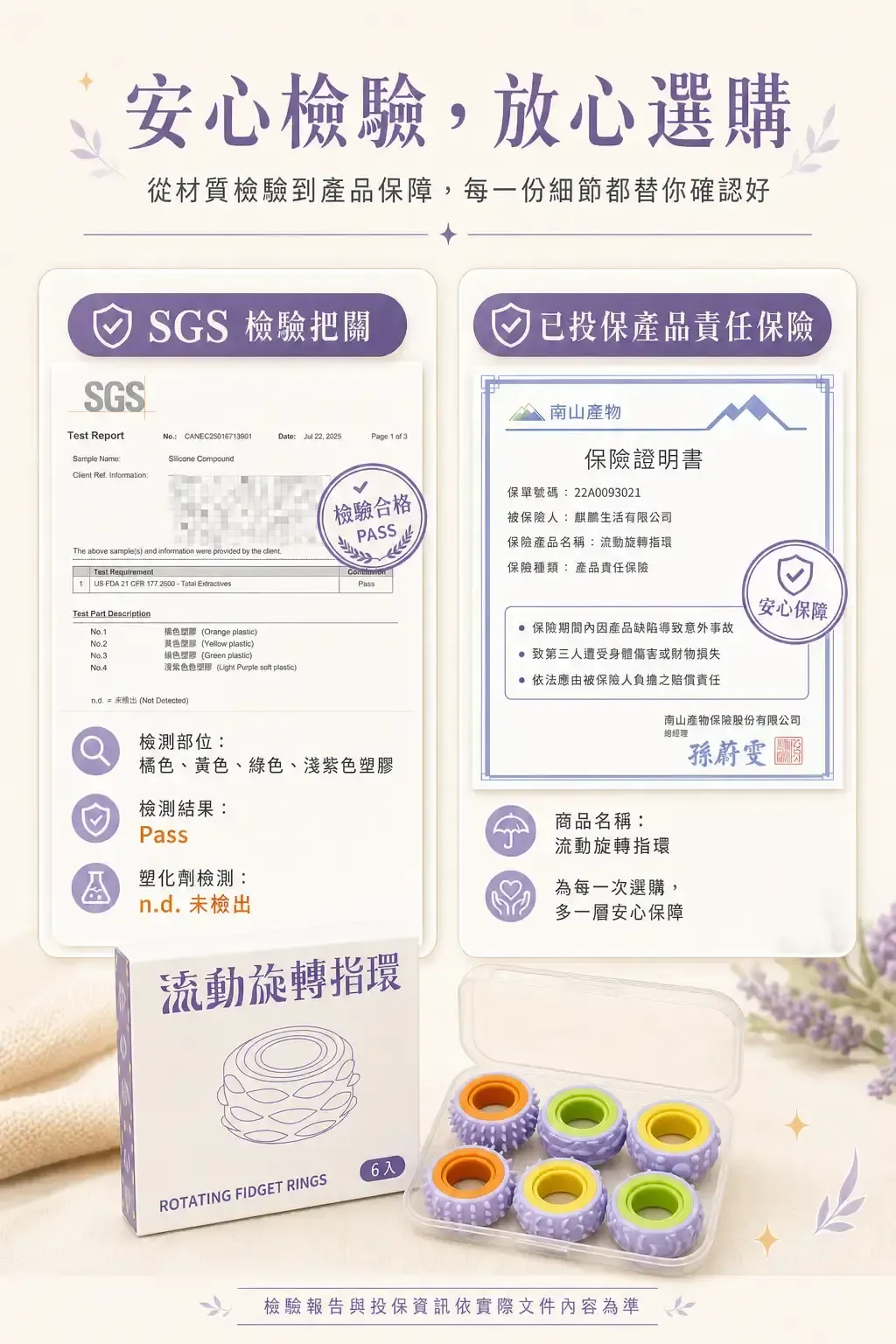 8SGS 檢驗＋產品責任險