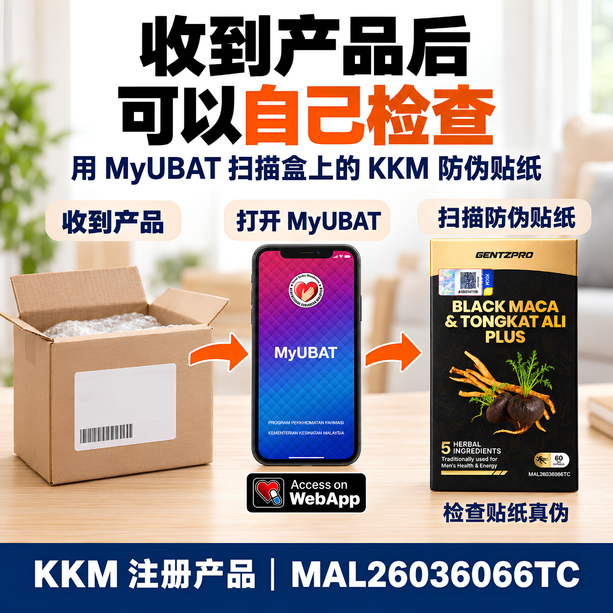 MyUBAT 检查