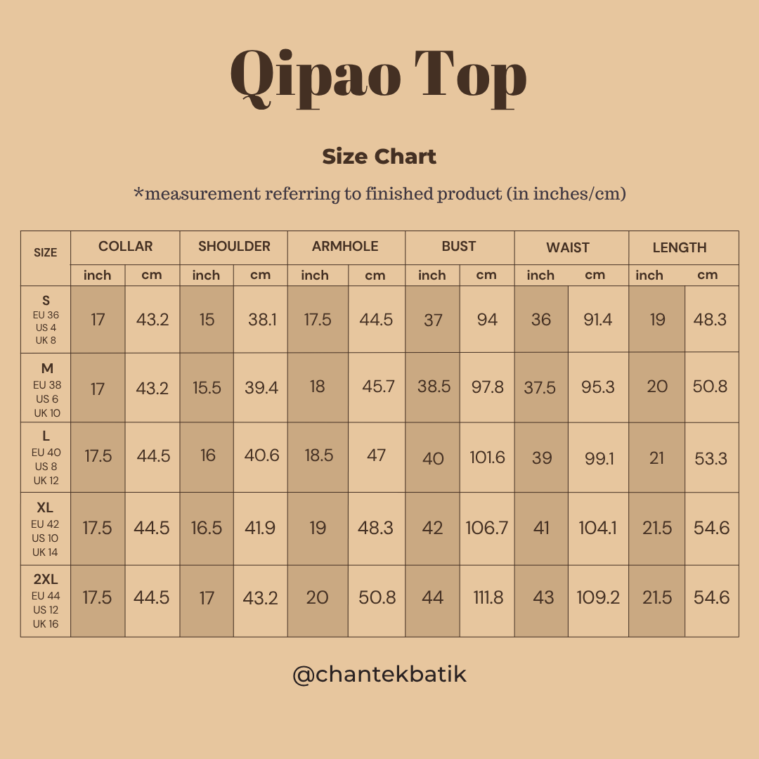 Qipao top updated by 50926