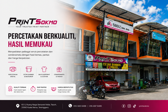 Dari Kedai Fizikal ke Online | Printsokmo