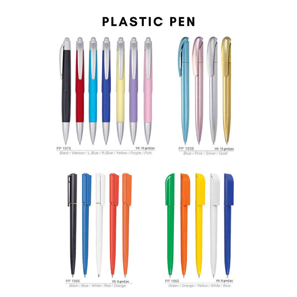 plastic pen 1