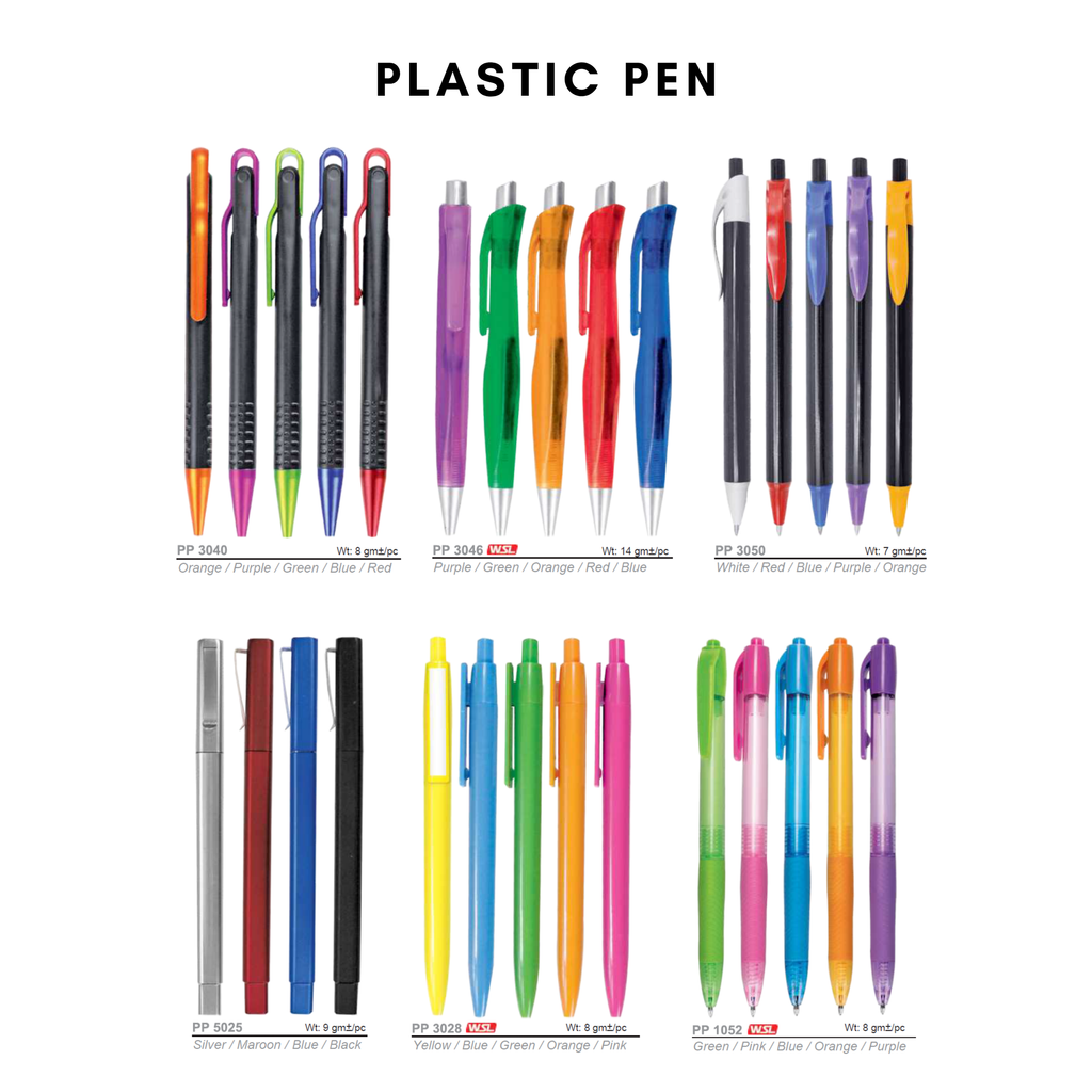 plastic pen 6