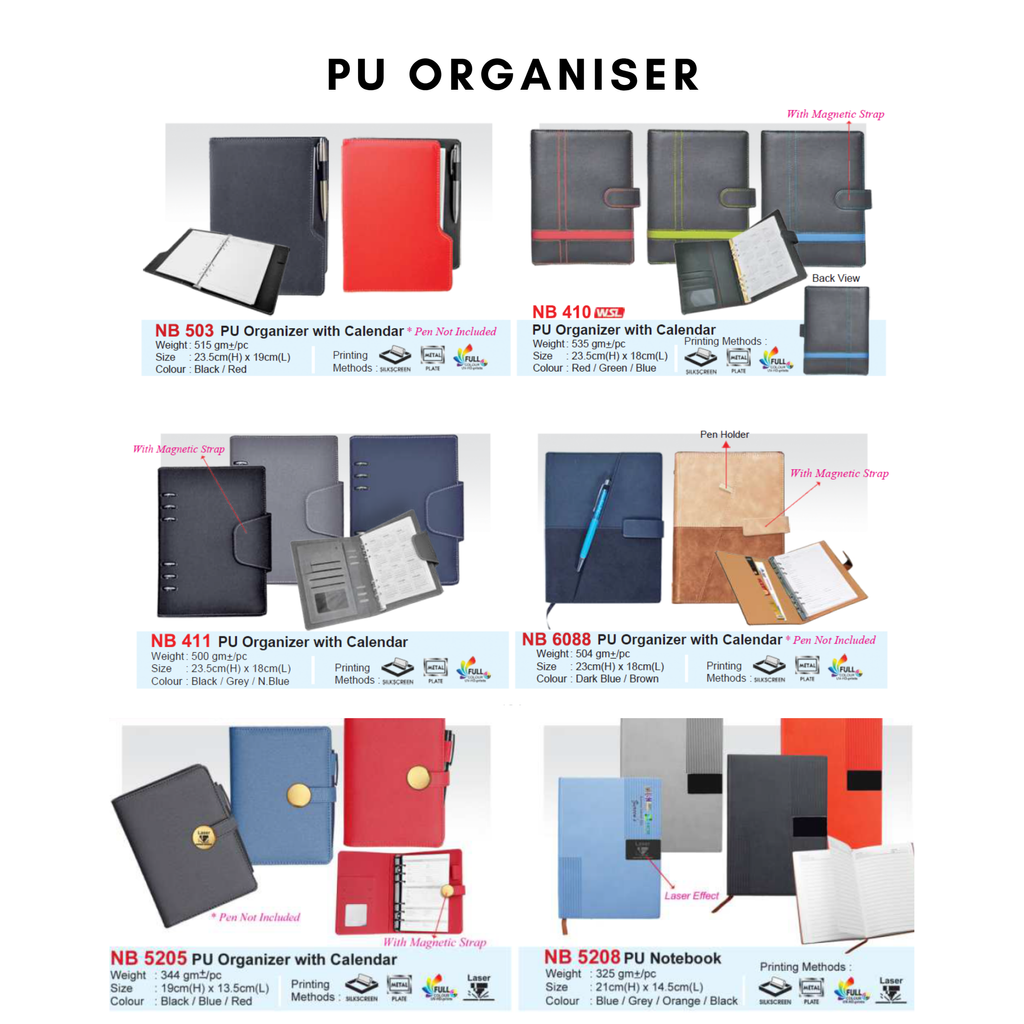 PU Organizer 3
