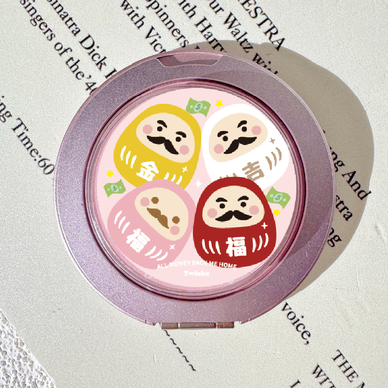 四隻經典開運達摩