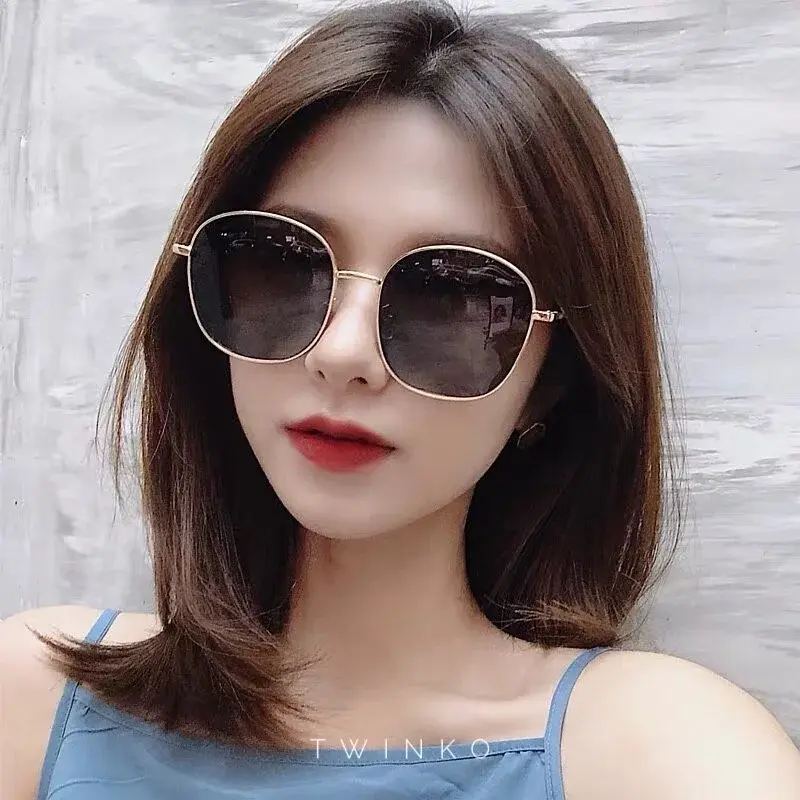 金框黑鏡片