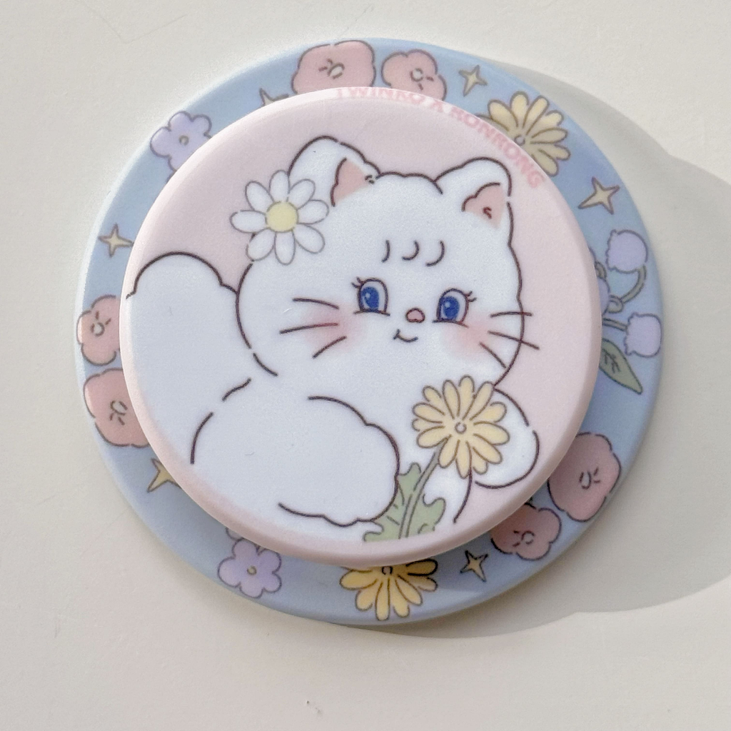 拿花奶豆貓
