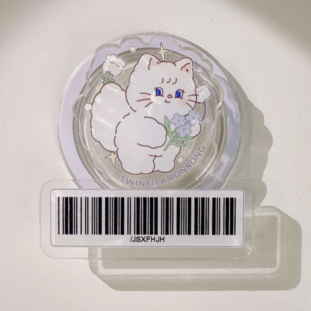 客製化-拿花奶豆貓貓