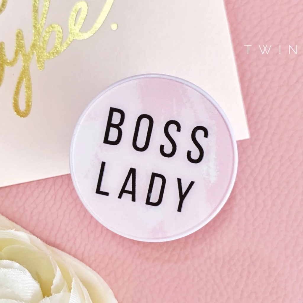 BOSS LADY標語-一般黏貼款